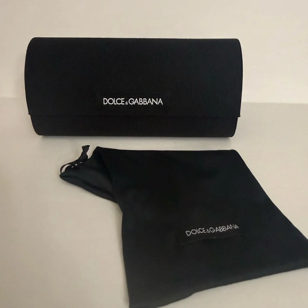 dolce & gabbana Sunglasses Glasses Large Case Original New
